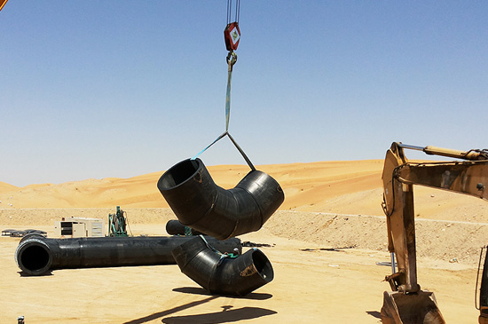 HDPE pipe installation contractor in Ras Al Khaimah