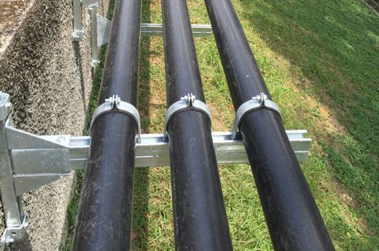 Irrigation pipeline install in Abu Dhabi​