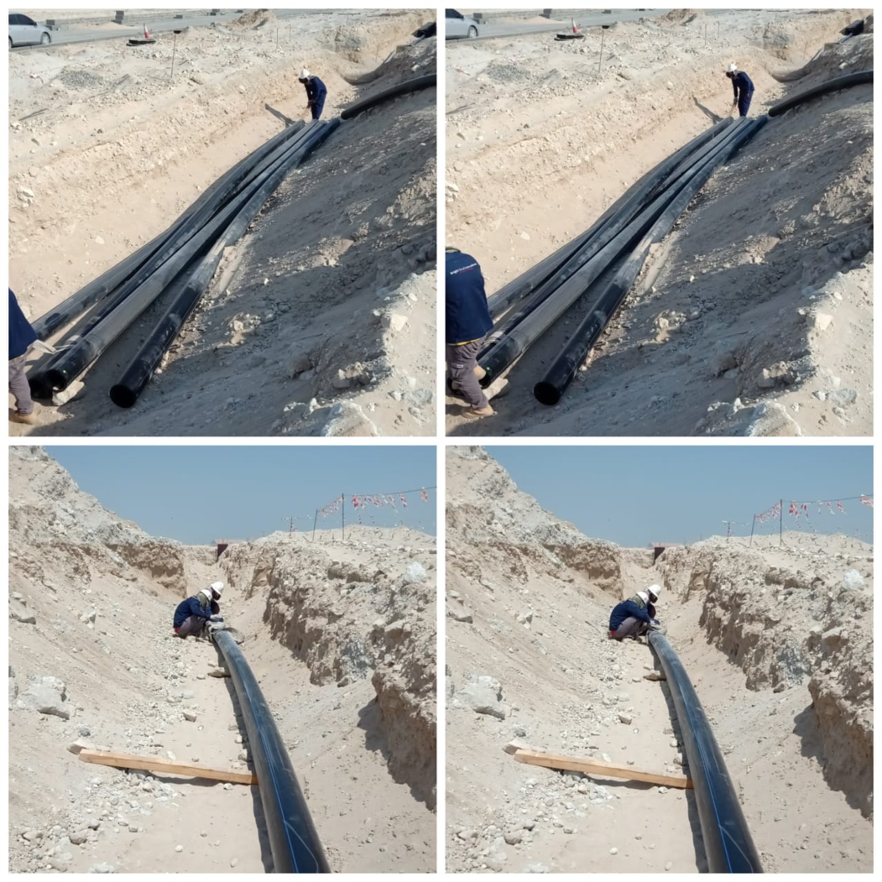 HDPE pipe welding contractor in UAE