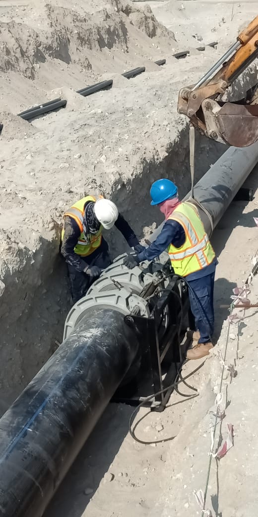 ADDC pipe repair contractor in UAE